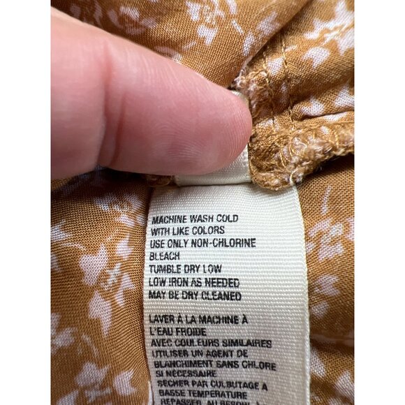 Free People One Fine Day Floral Mini Dress Chocolate Combo Size Small - Picture 12 of 12